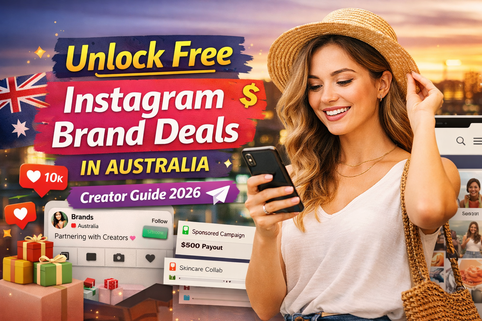 Unlock Free Instagram Brand Deals in Australia