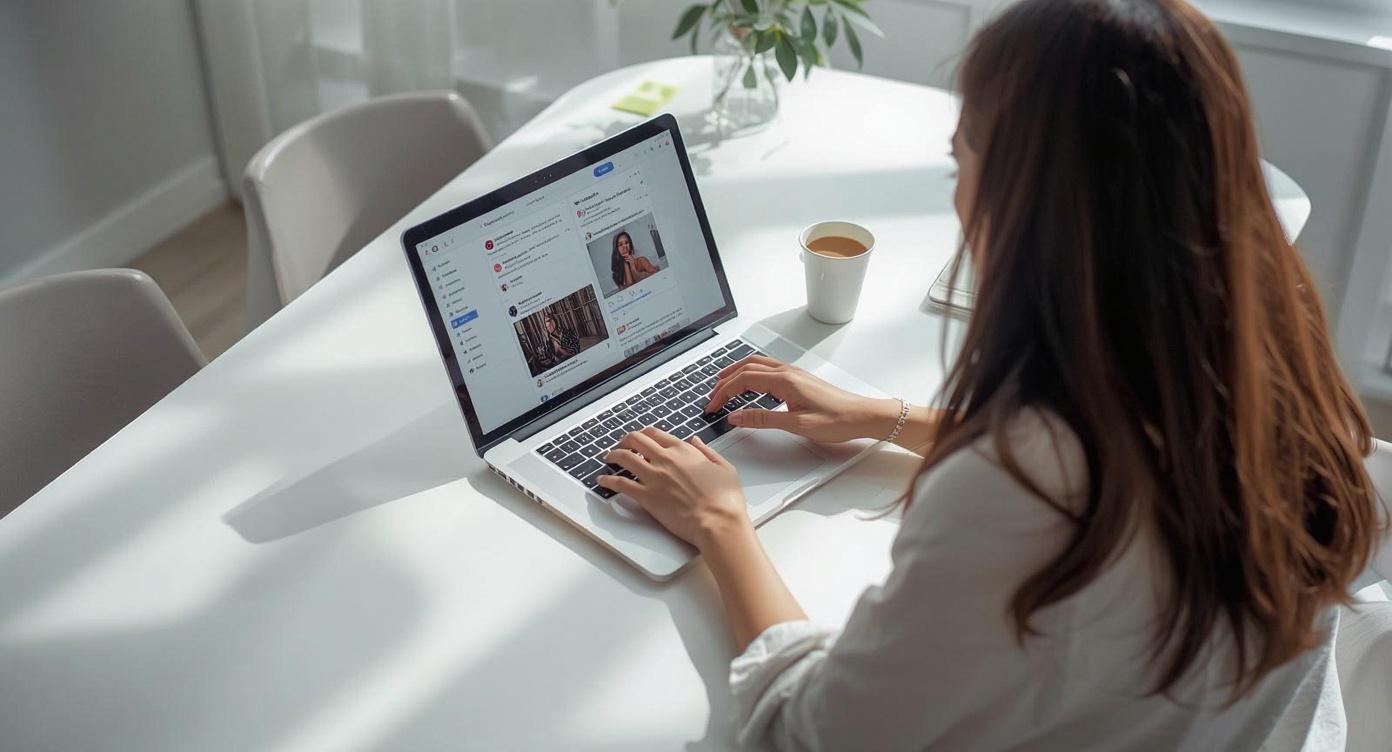 Instagram engagement example showing comments and interaction between creator and followers