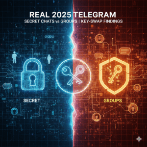 Real 2025 Telegram | Secure Secret Chats vs Groups | Key-Swap Findings
