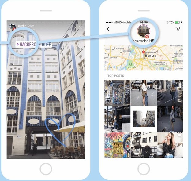 set location for germany local business