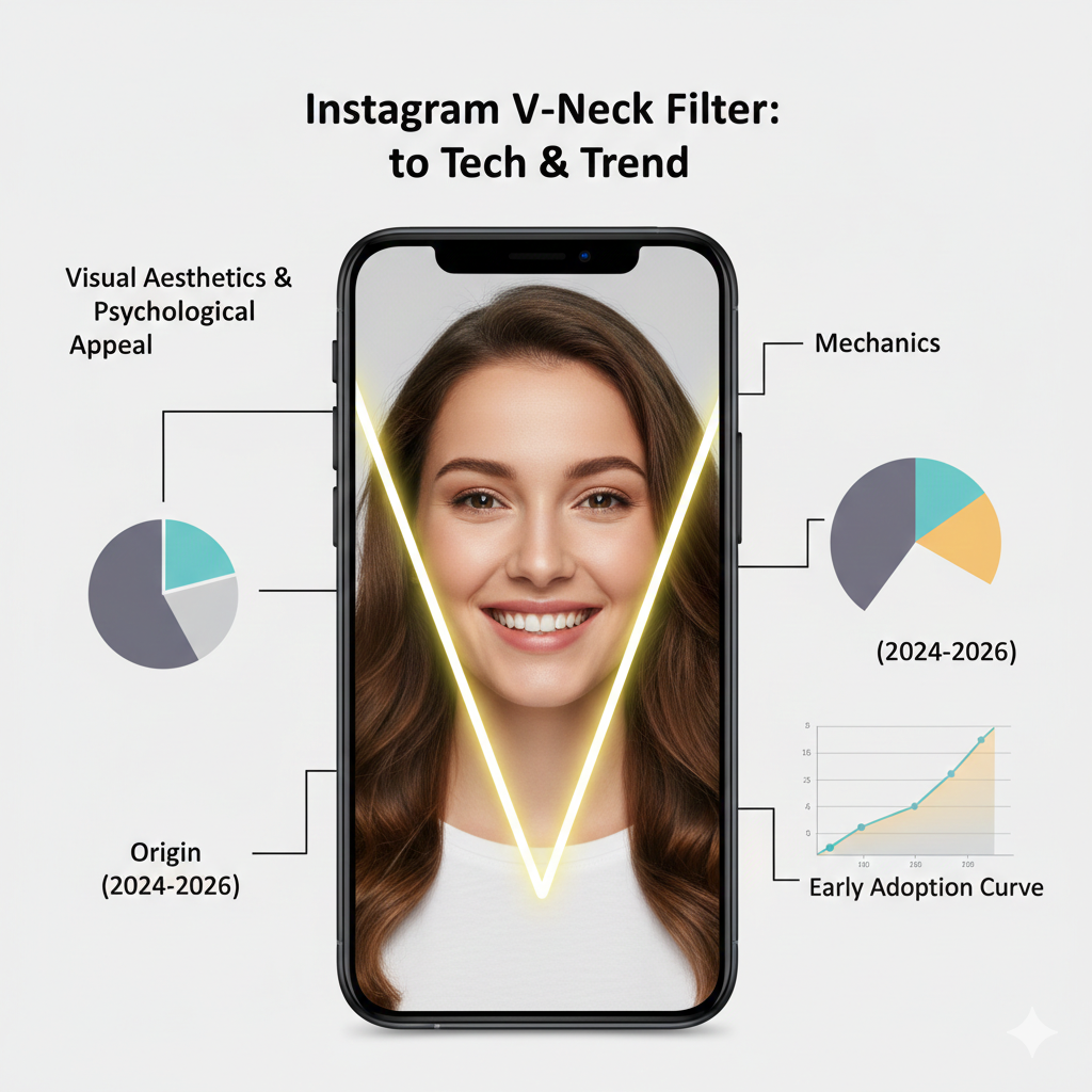 Instagram V- Neck Filter to Tech & Trend