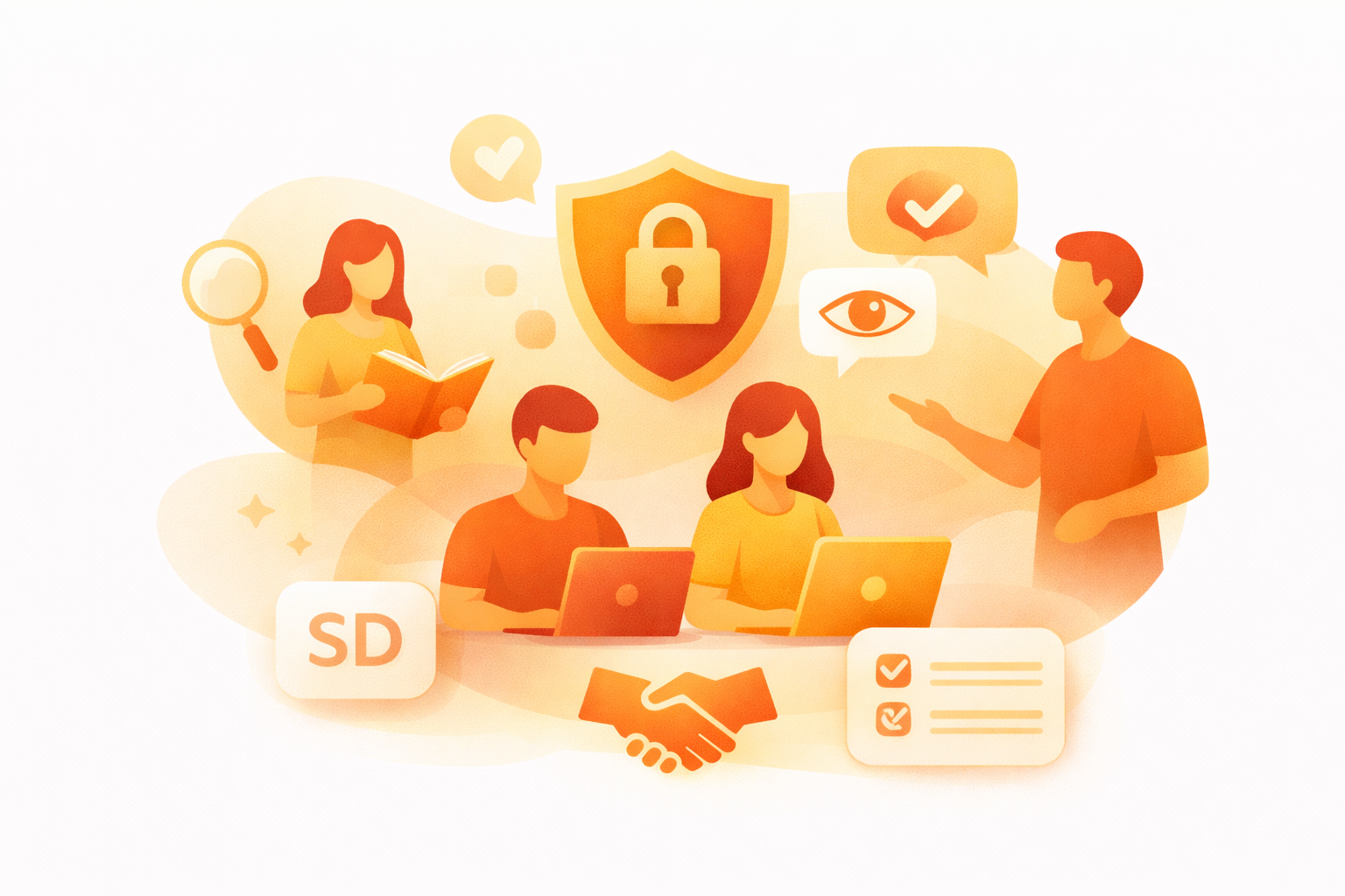 responsible engagement illustration