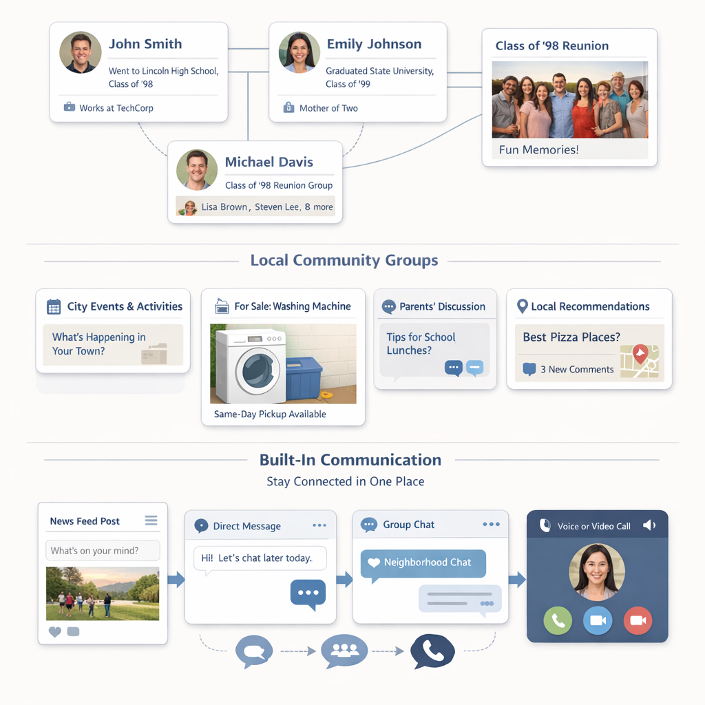 In 2026 Ok.ru Familiar social circles, strong group culture, and easy communication tools