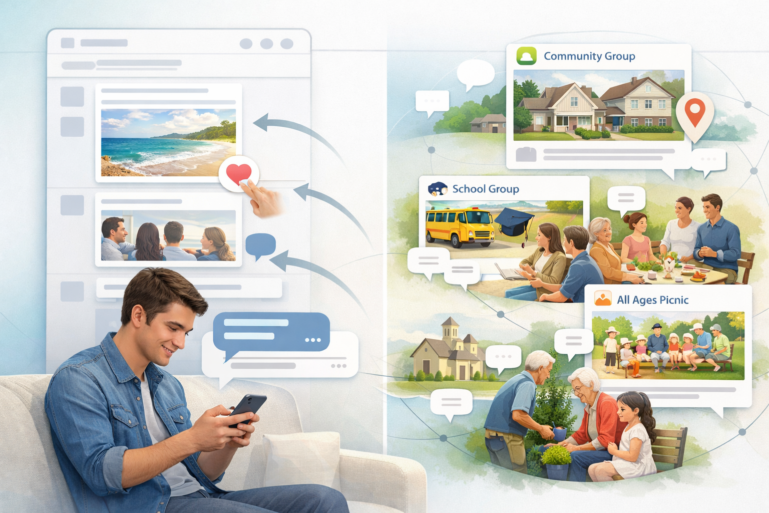 Entertainment features, discovery, habits, and regional relevance